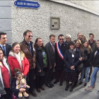 C.J.C Irlande 2019 002 Allée de Chartrettes inaugurée par Ambassadeur de France en Irlande