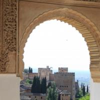 DONA MENCIA 018 GRENADE l'Alhambra vu  du Généralife